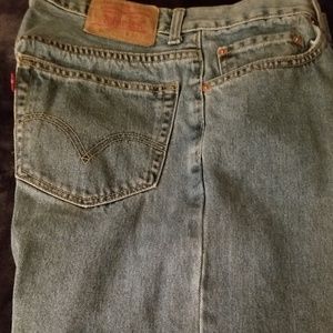 Mens Levi's Blue Jeans Sz 36X29!